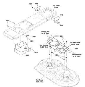 Part Location Diagram of 1752039BMYP Murray Guard, Rear Pulley